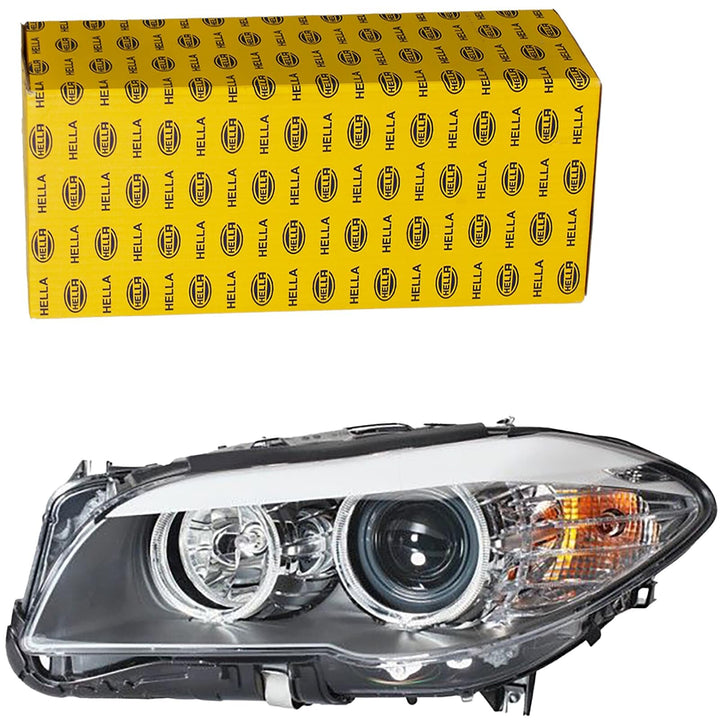 HELLA 1EL 010 131-011 DE/Halogen-Hauptscheinwerfer - links - für u.a. BMW 5 (F10) Links Halogen, Lin