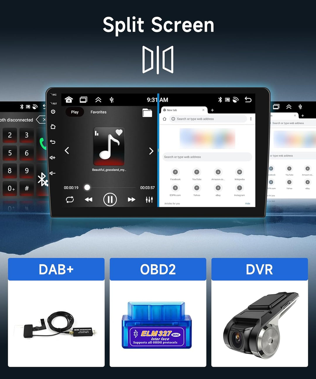 2G+64G Wireless Carplay Android 13 Autoradio für Suzuki Swift 2011-2017 Suzuki Ertiga 2012-2017 9 Zo