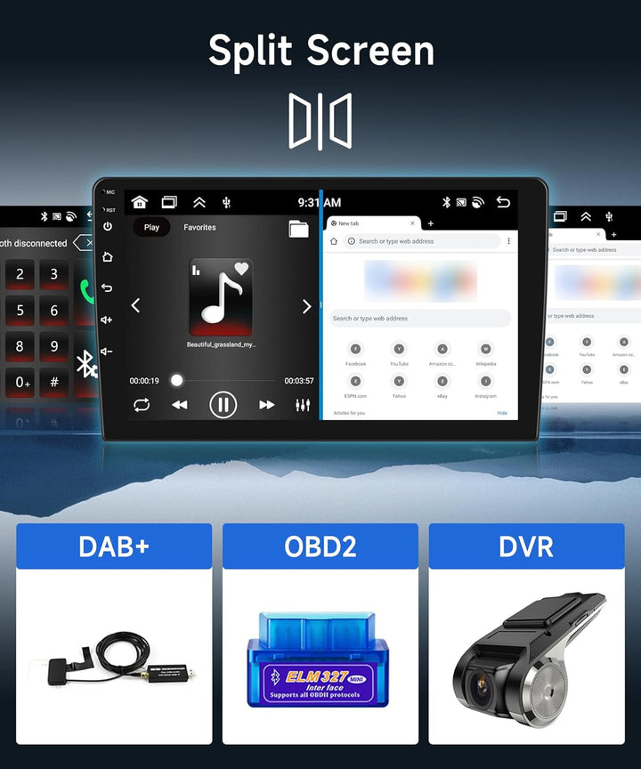 2G+64G Wireless Carplay Android 13 Autoradio für Suzuki Swift 2011-2017 Suzuki Ertiga 2012-2017 9 Zo