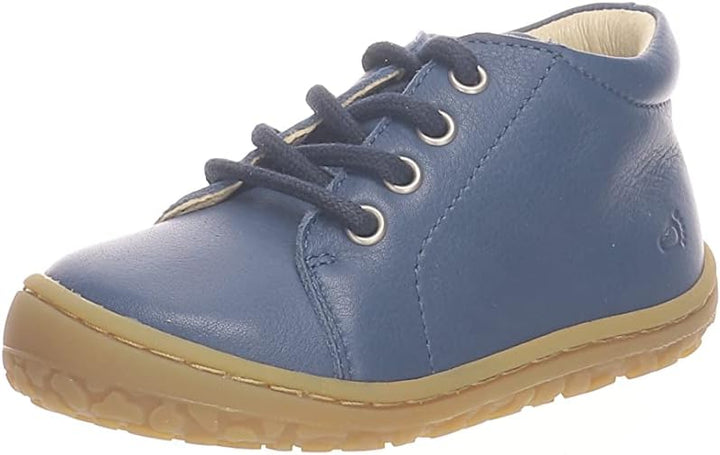 Lurchi Nani Barefoot Lauflernschuh Mädchen Schnürer Rosa Freizeit 22 EU Jeans, 22 EU Jeans