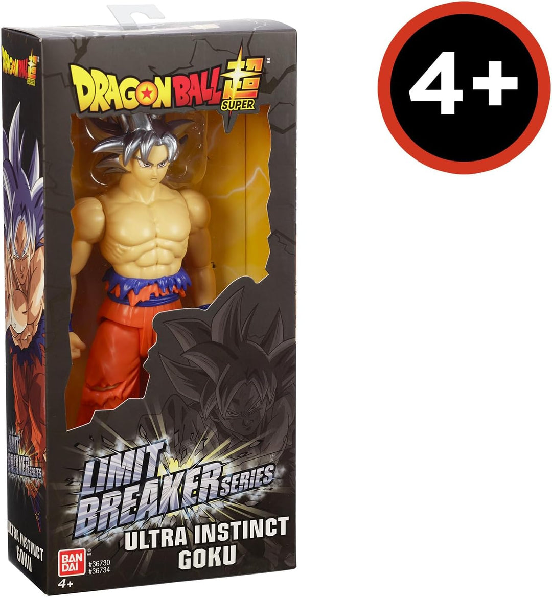 BANDAI - Dragon Ball Super - Goku Ultra Instinkt - Limit Breaker Figur 30 cm - Offizielle Dragon Bal