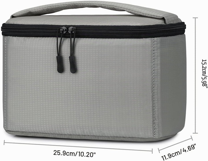 S-ZONE Kameratasche Gepolsterte Shockproof Faltbare DSLR SLR TLR Blitzlicht Kameraschutz-Einsatz-Beu