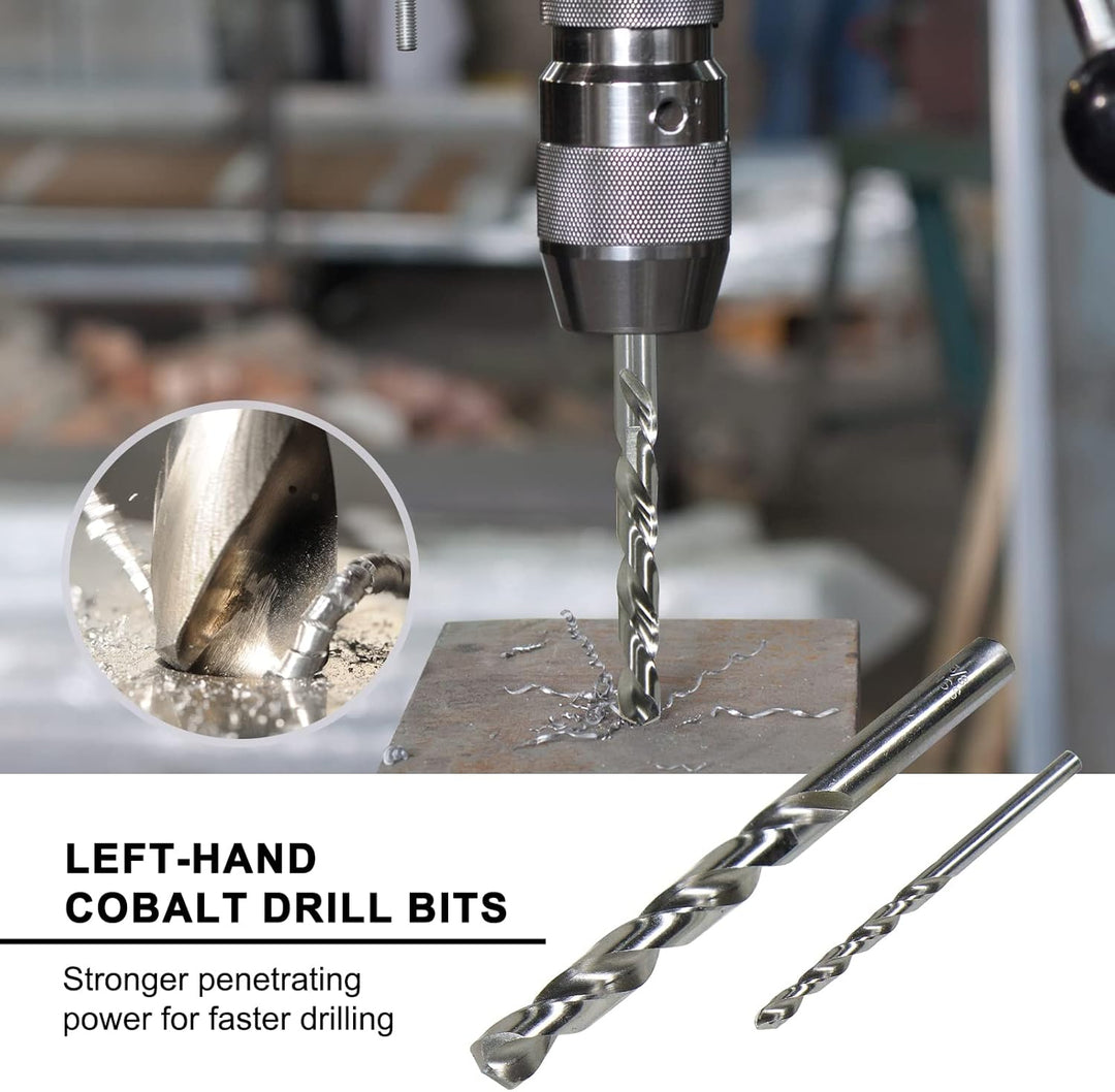 CCLIFE Schraubenausdreher Set 26tlg 3/8" CR-MO Turbonüsse 8-19mm | Linksausdreher Stecknüsse zum Ent