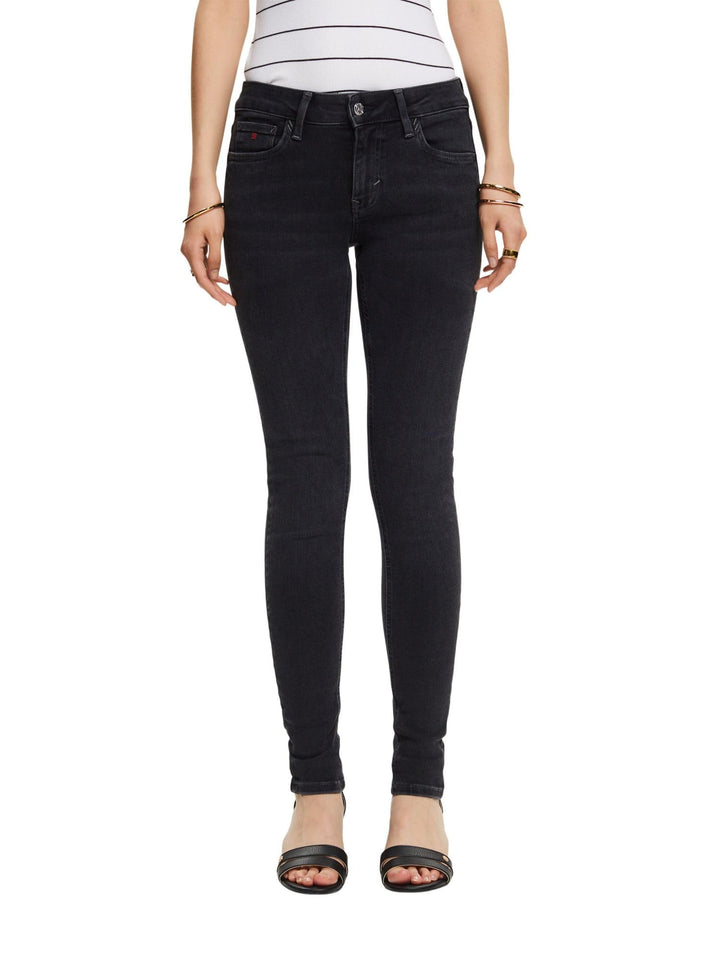 ESPRIT Damen Jeans 30W / 32L 910/Black Rinse, 30W / 32L 910/Black Rinse