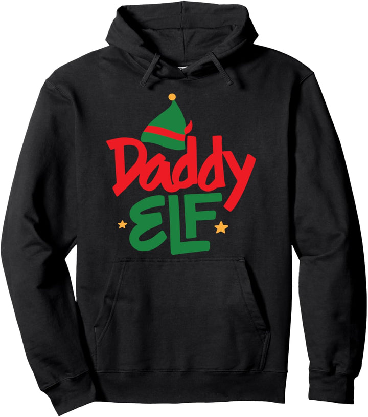 Daddy Elf - Lustiger Elternvater Weihnachten Pullover Hoodie