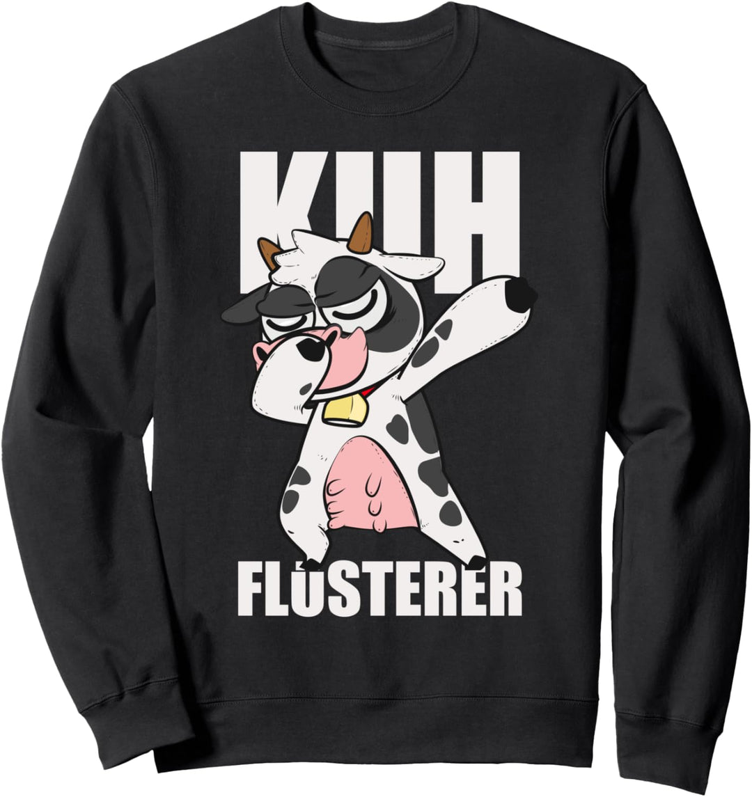 Kuh Flüsterer Landwirt Geschenk Sweatshirt
