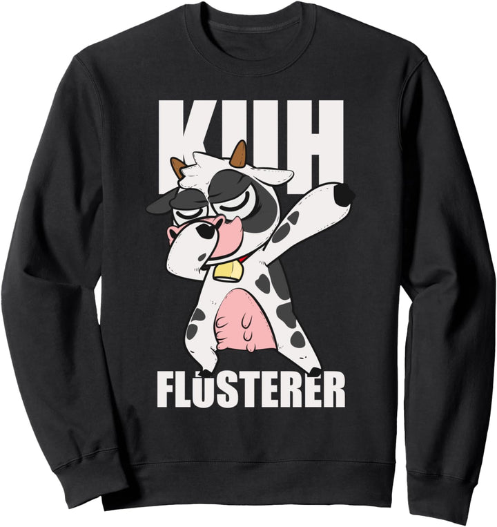 Kuh Flüsterer Landwirt Geschenk Sweatshirt
