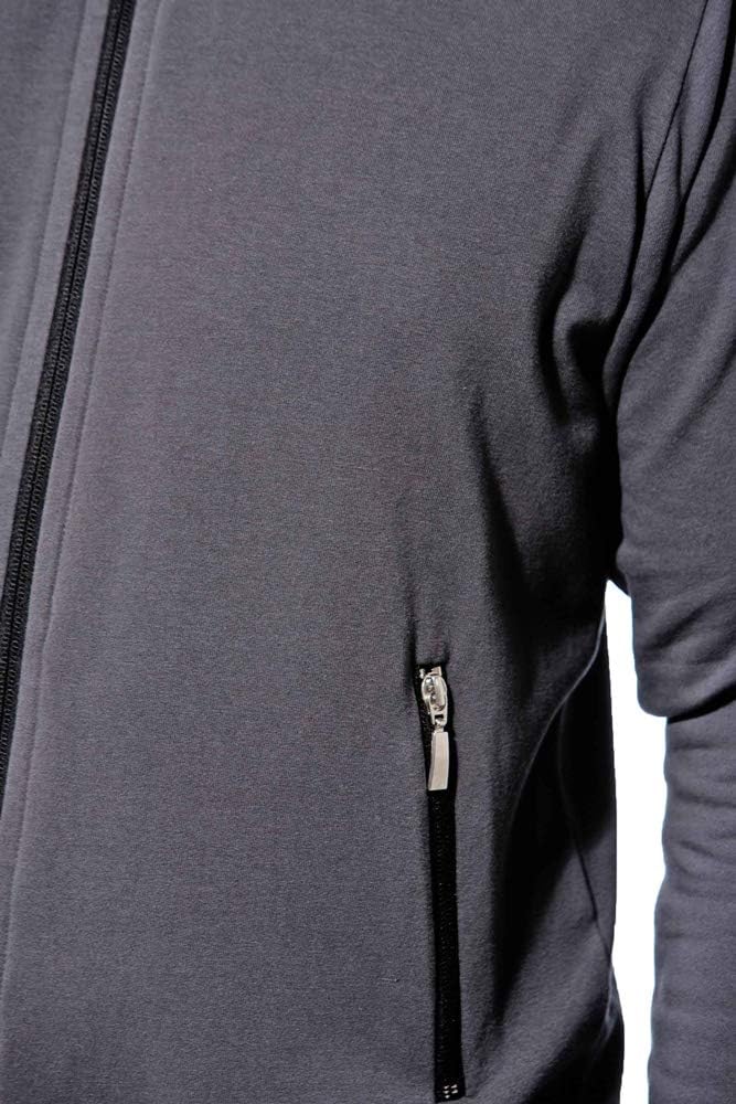 Morgenstern Hausanzug Herren Set Trainingsanzug Freizeitanzug Baumwolle 2-teilig langarm Jacke lange