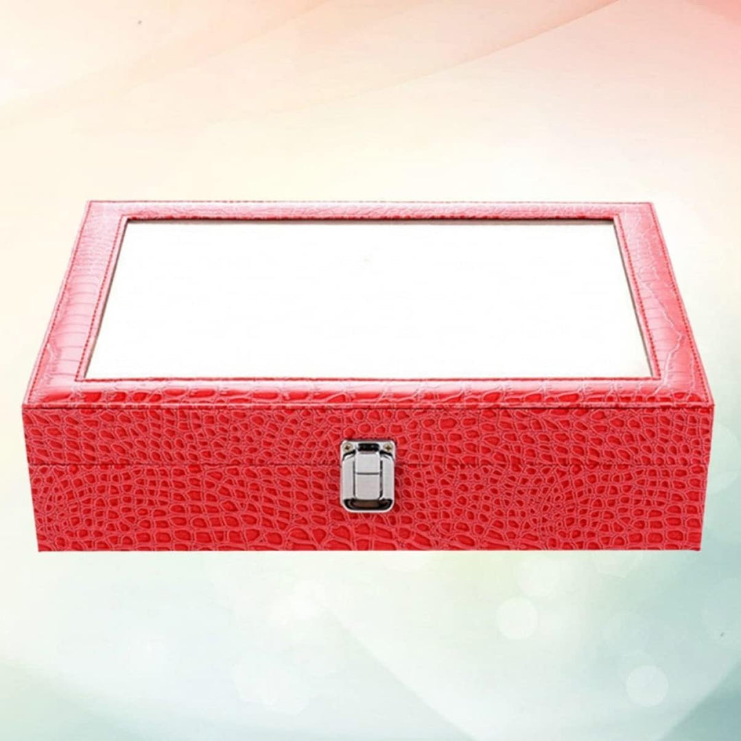 Cabilock Gläser 1Pc8 Sammlung Aufbewahrung Brillen Organizer Brillengeschäft Und Alligator netui G