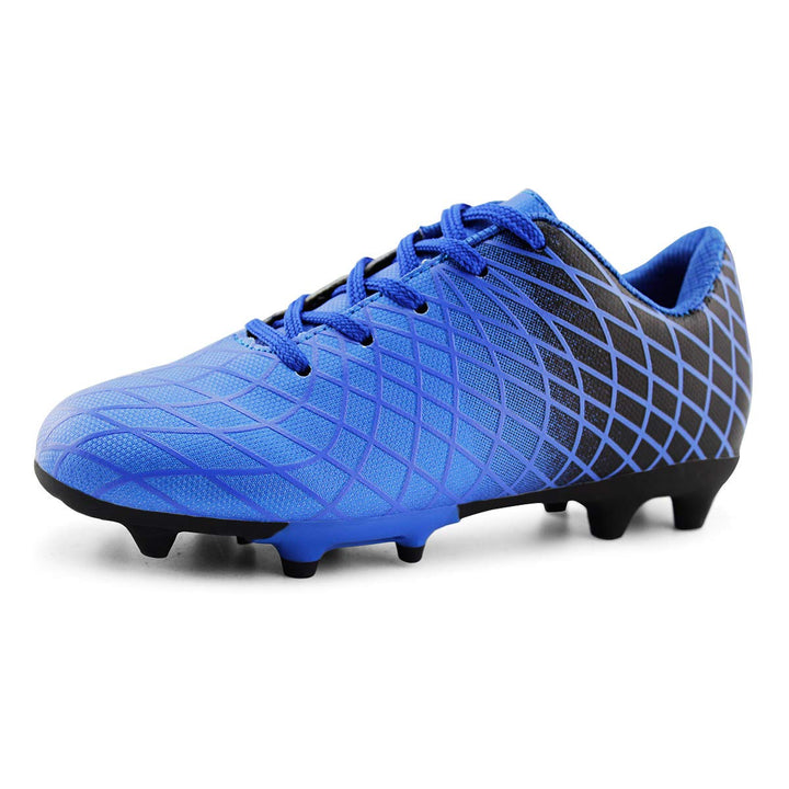 JABASIC Kinder Soccer Boots Jungen Mädchen Sportlich Draussen Fussballschuh 29 EU Blau 1, 29 EU Blau