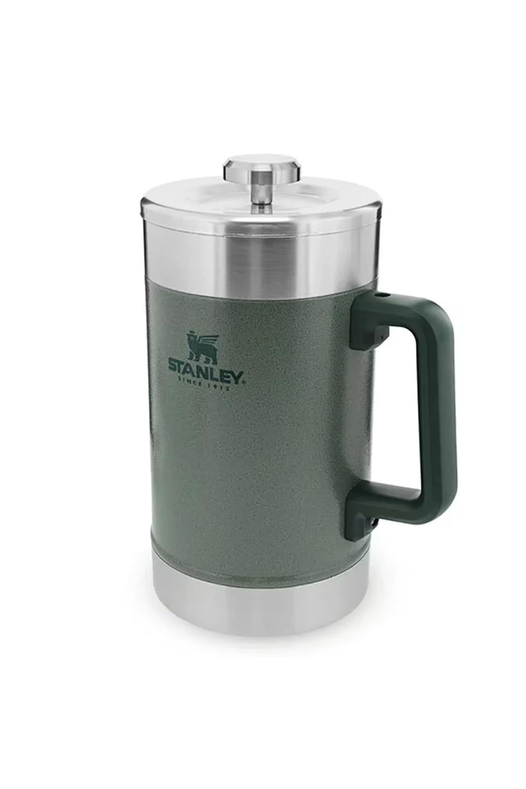 STANLEY Classic Stay Hot French Press 1.4L Hammertone Green - Hält 4 Stunden heiss - Minimaler Boden