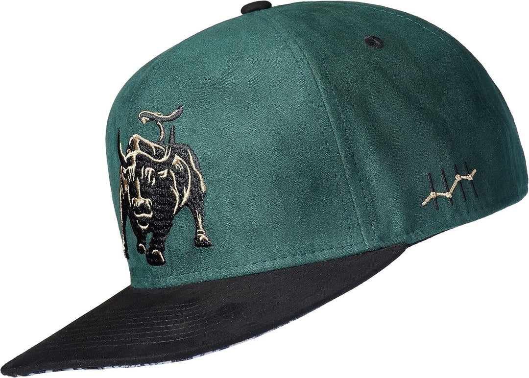 Cadency® Snapback Cap, Herren und Damen, Masken, Baseball Kappe, Basecap gerader Schirm, Grössenvers