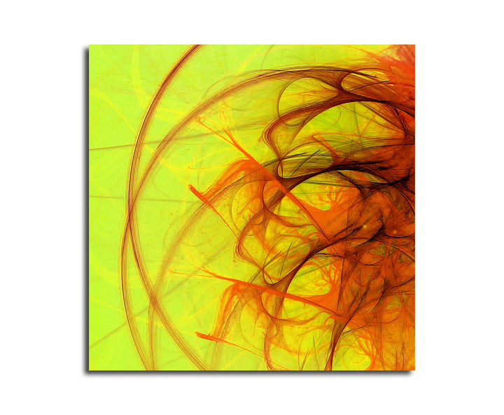 Paul Sinus Art Modernes Wandbild Abstrakt017_60x60cm Abstrakte Kunst Kunstdruck auf Leinwand Zeitlos