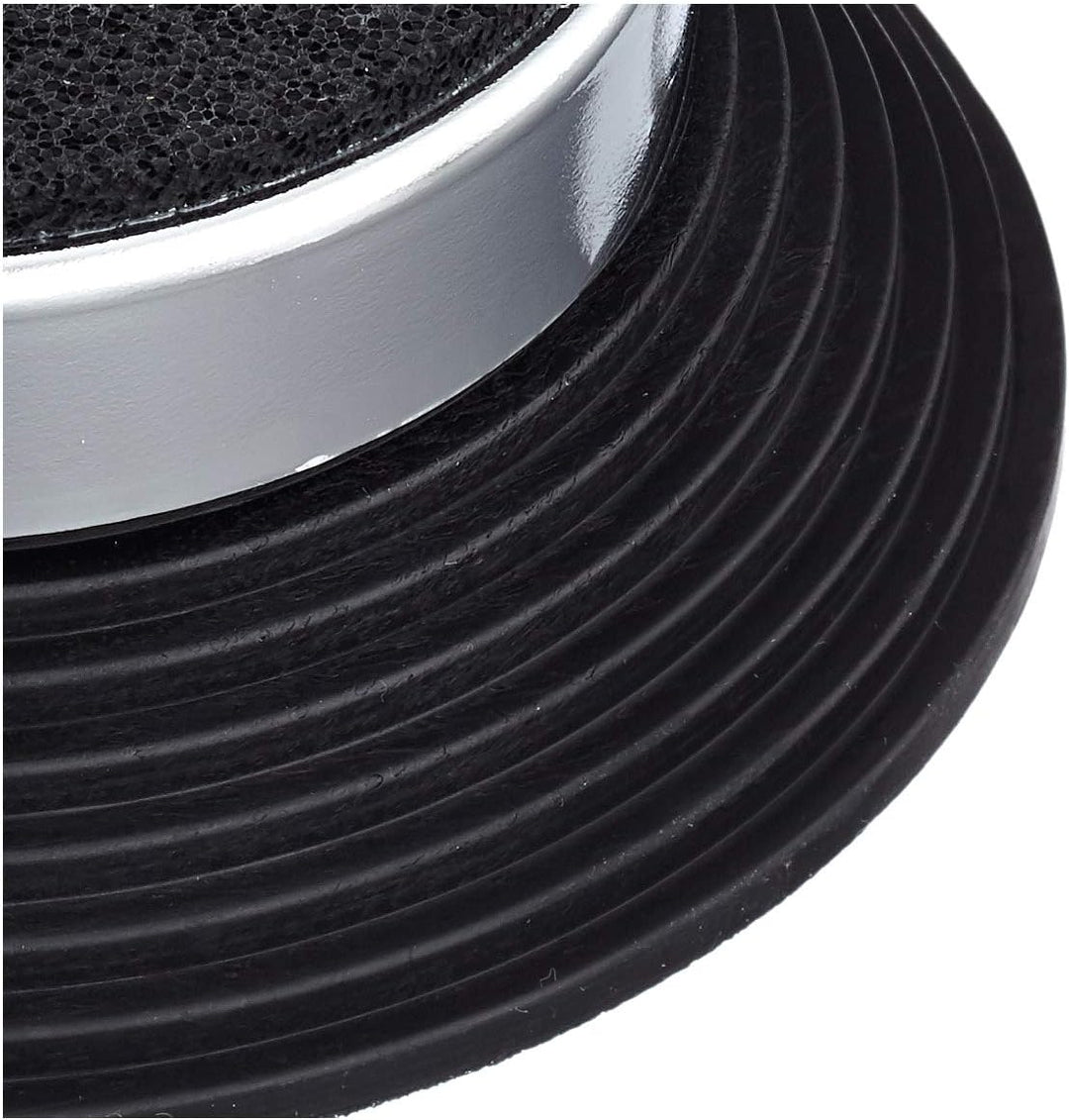 Inakustik Bolide Absorber 4er Set chrom Ø 85 mm, Stärke 30 mm (4er Set), Ø 85 mm, Stärke 30 mm (4er
