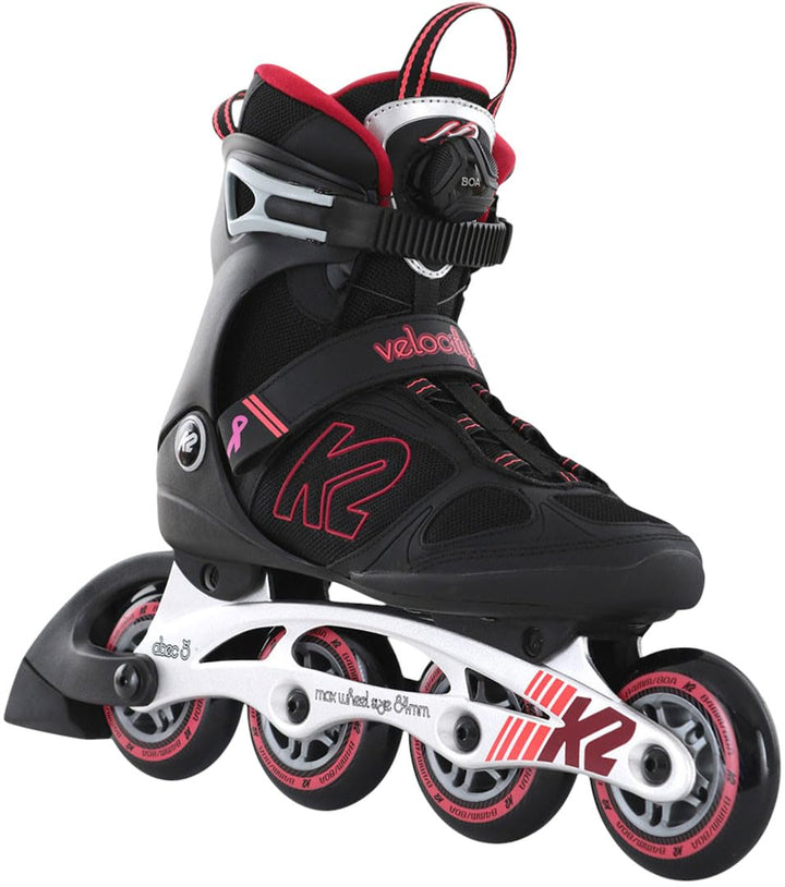 K2 Damen Velocity 84 Boa W Inline Skates EU: 36.5 (UK: 4 / US: 6.5) Black - Purple, EU: 36.5 (UK: 4