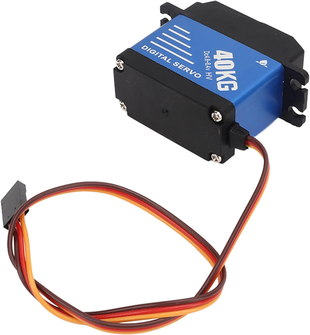 RiToEasysports 40KG Servo, 40KG High Torque RC Servo Wasserdichtes Digitalservo mit 25T Servoarm für