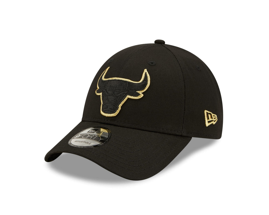 New Era Chicago Bulls NBA Diamond Era Black 9Forty Adjustable Cap Einheitsgrösse #7-28712, Einheitsg