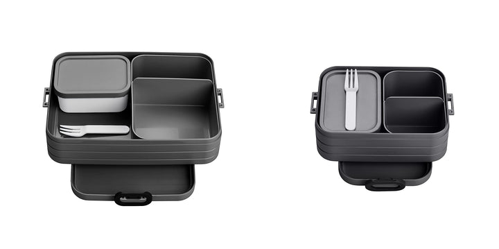 Mepal Brotdose Duo Pack - Midi + Large - Brotdose mit Bento Box - Lunchbox für kleine Snacks & Reste