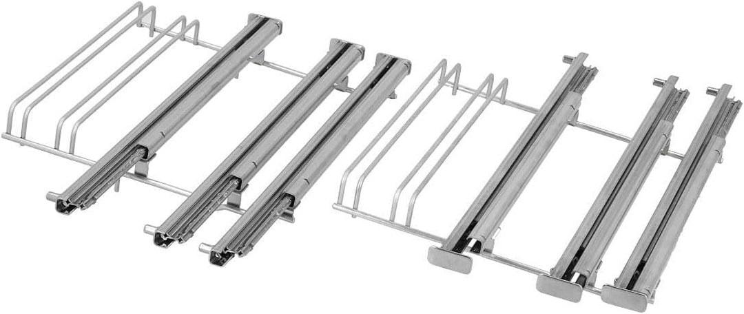 easyPART Kompatibel/Ersatz für BOSCH 17007521 Auszugsschienen Set für 3 Backbleche Roste in Backofen