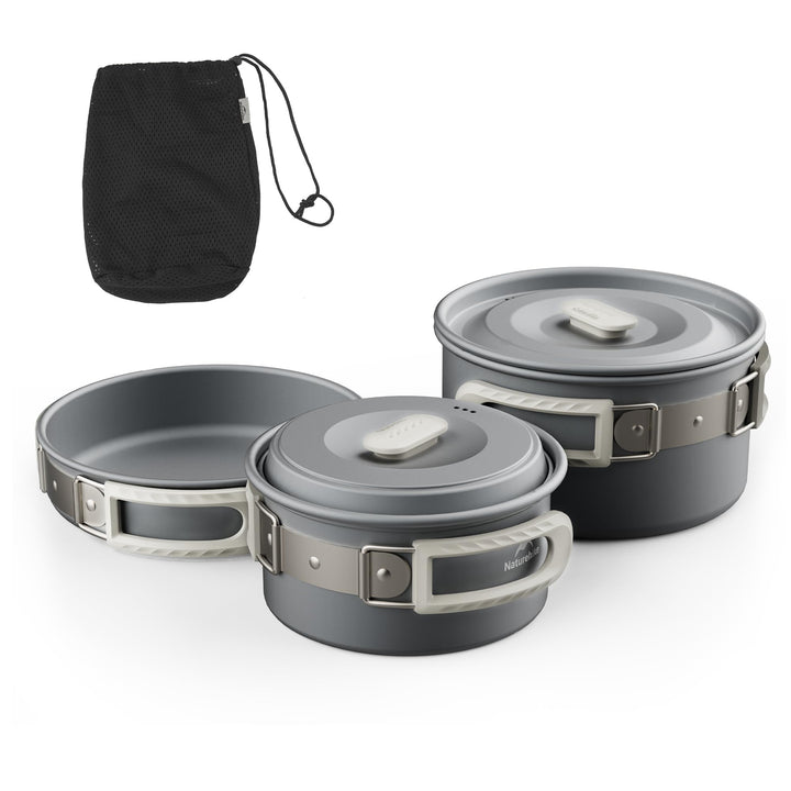 Naturehike Camping Topfset Geschirr Kochgeschirr Set Kochtopf für 2-7 Personen Zum Camping Outdoor W
