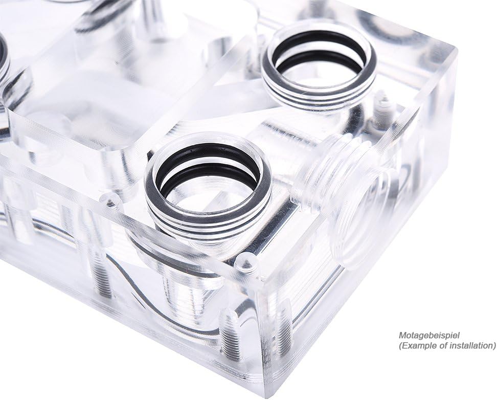 Alphacool 12451 Eisschicht Wärmeleitpad - 11W/mK 100x100x0,5mm Wärmeleitmittel Wärmeleitpad