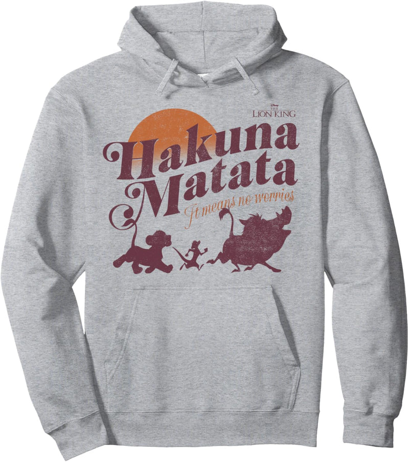 Disney The Lion King Hakuna Matata It Means No Worries C1 Pullover Hoodie