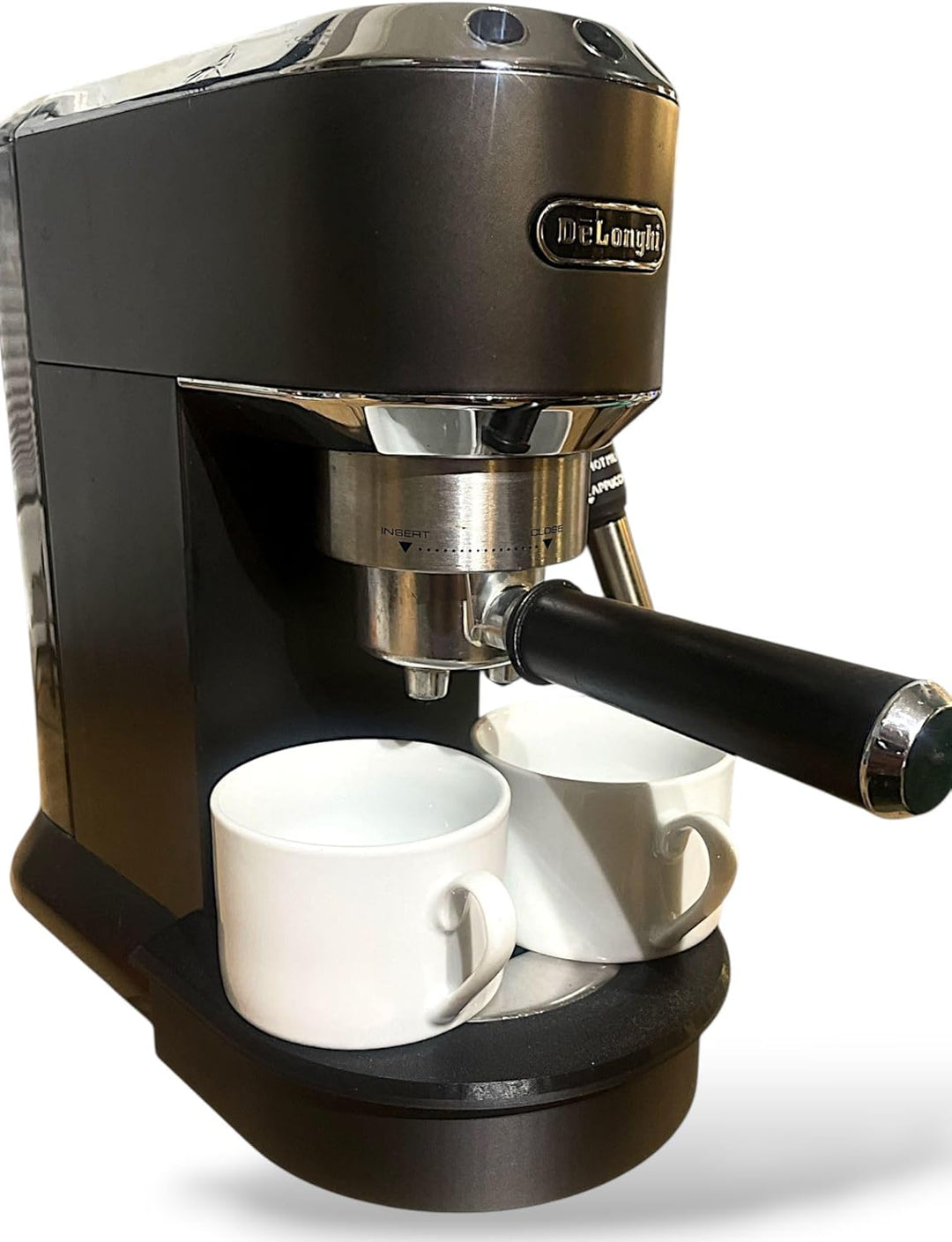 CSD Crativ Creations Magnetische 2-Tassenverbreiterung für DeLonghi Dedica EC685, EC785, EC885 – rut