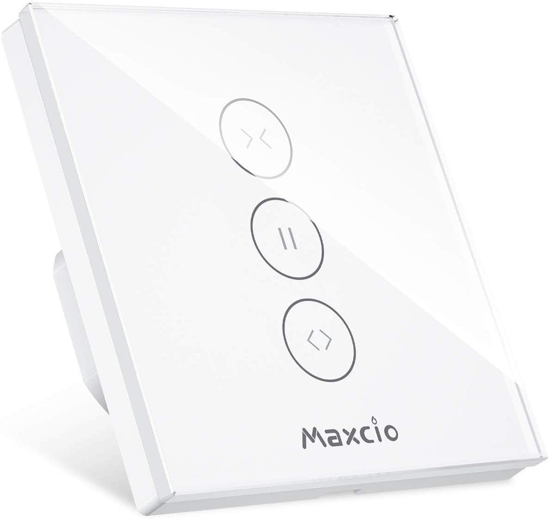 Maxcio Wlan Rolladenschalter, Rolladen Zeitschaltuhr Kompatibel mit Alexa & Google Home, Smart Schal