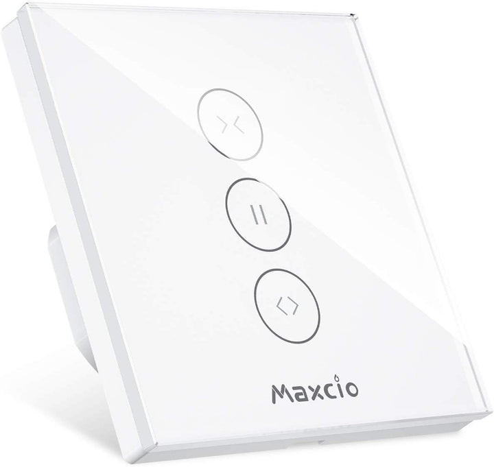 Maxcio Wlan Rolladenschalter, Rolladen Zeitschaltuhr Kompatibel mit Alexa & Google Home, Smart Schal