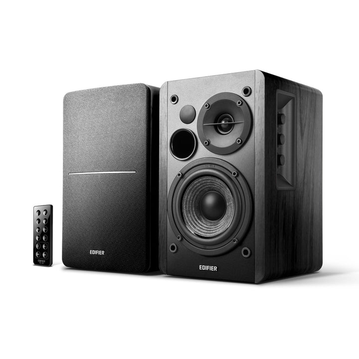 Edifier Studio R1280DB 2.0 Aktivboxen, kabellose Bluetooth Regallautsprecher in schwarz Mit Bluetoot
