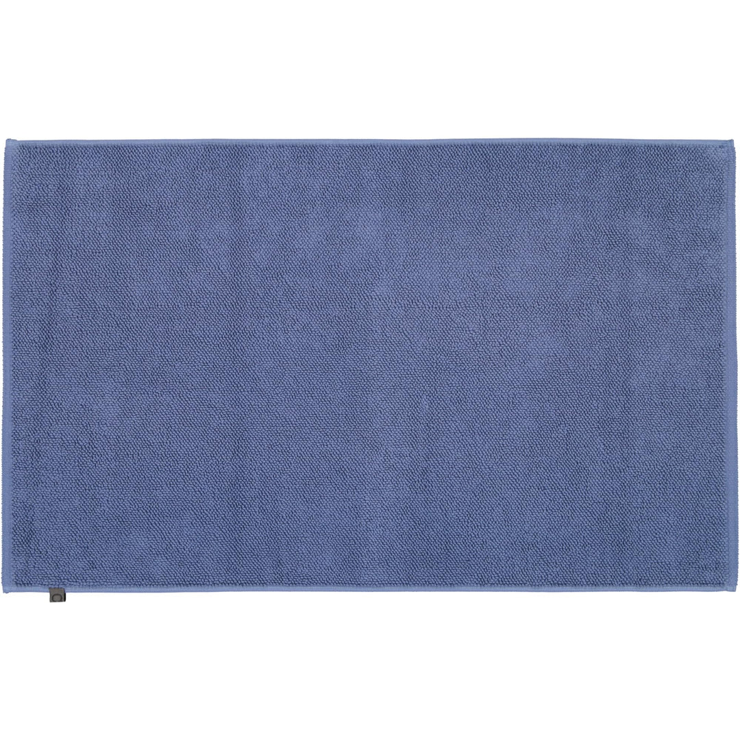 Cawö Badteppiche Loop 1007 Nachtblau - 111 60x60 cm, 60x60 cm