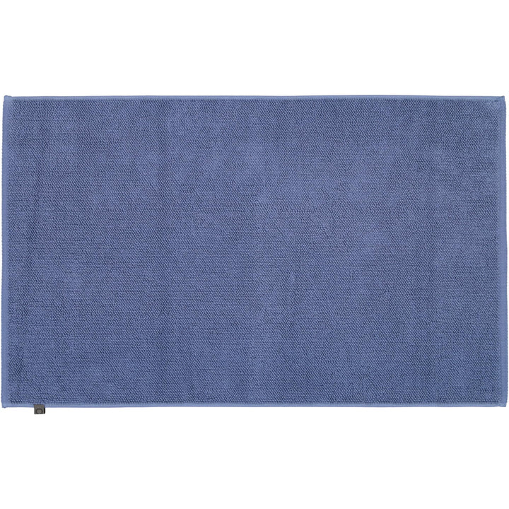Cawö Badteppiche Loop 1007 Nachtblau - 111 60x60 cm, 60x60 cm