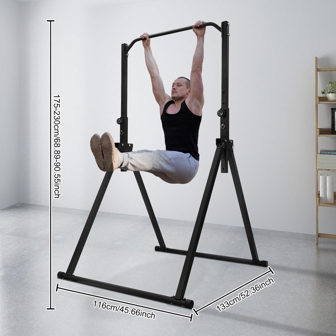 Klimmzugstange Outdoor, Power Rack, Power Tower aus Metall, Klimmzugstange Freistehend, Einstellbare