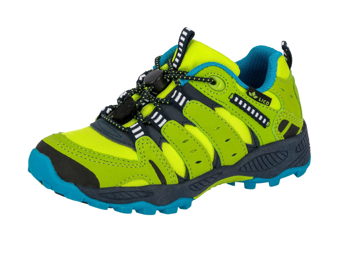 Lico Unisex Kinder Fremont Trekking-& Wanderhalbschuhe 25 EU Lemon Marine Petrol, 25 EU Lemon Marine