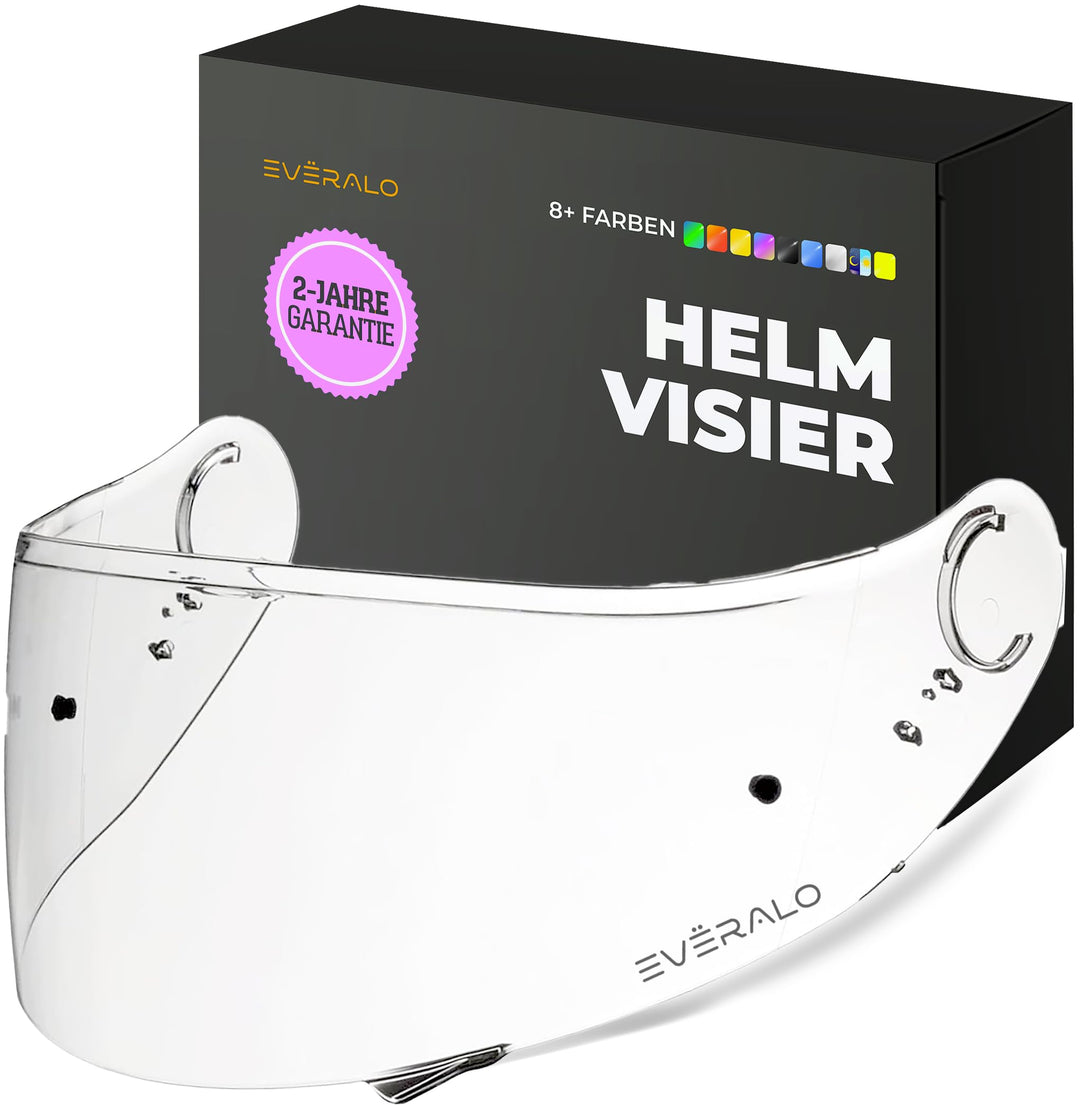 Everalo Kompatibel mit Shoei GT air 2 Visier - Gt Air - Neotec - Opticson - Cns1 - Helmvisier Pinloc