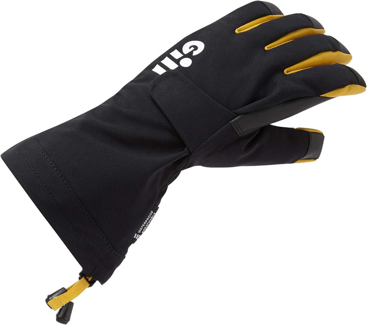 Gill Helmsman Gloves 7805 - Schwarz - Atmungsaktiv wasserdicht sprühfest XXL, XXL