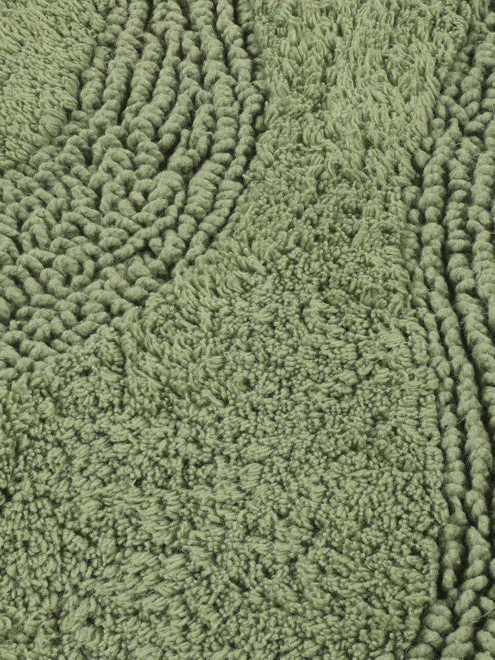 RugVista Badematte Breeze, 80 x 50 cm, Rechteckig, Mittelflor, Anti-Rutsch, Moderner Badteppich, Mas