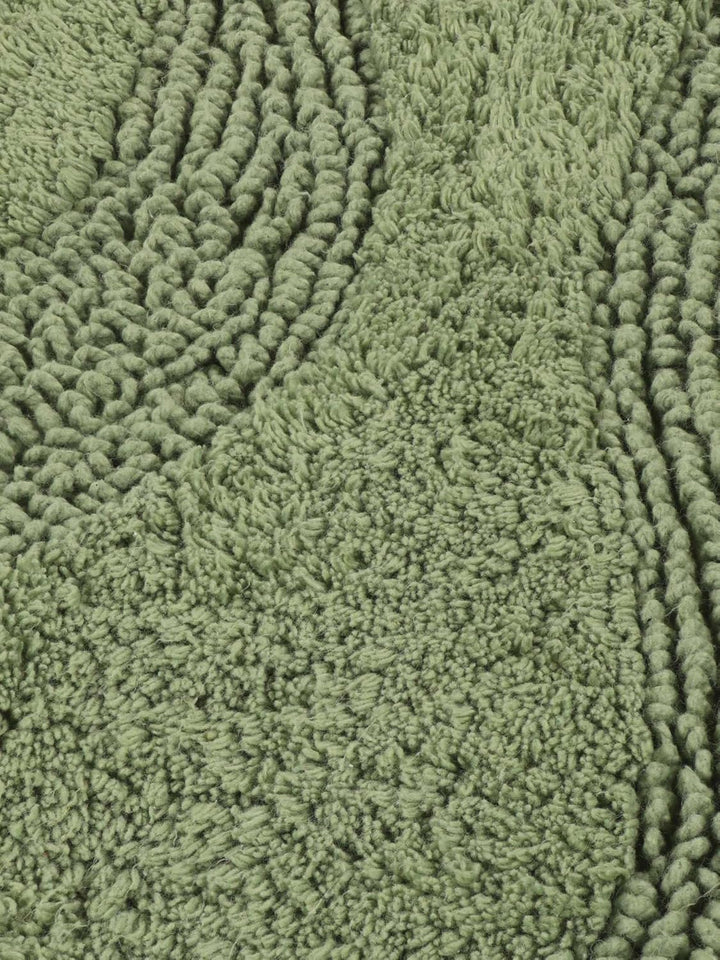 RugVista Badematte Breeze, 80 x 50 cm, Rechteckig, Mittelflor, Anti-Rutsch, Moderner Badteppich, Mas