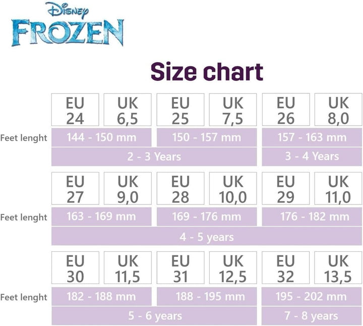 Leomil Frozen ELSA Schuhe Blinkschuhe Mädchen, Ideal for Schule und Freizeit 28 EU Lila 545, 28 EU L