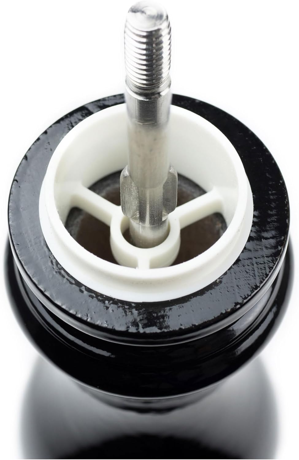 Peugeot Paris Antique Moulin à sel manuel en bois de hêtre patiné, Réglage mouture classique, Couleu