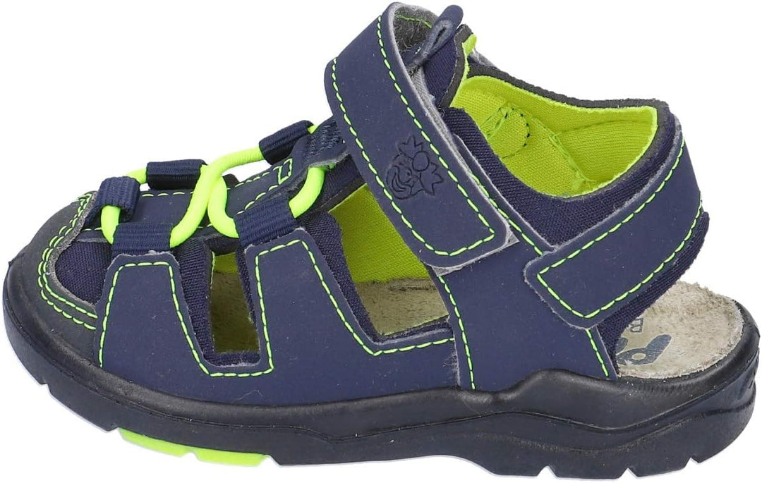 RICOSTA Kinder Sandalen GERY von PEPINO, Weite: Mittel (WMS),waschbar 20 EU Blau Nautic Ozean, 20 EU