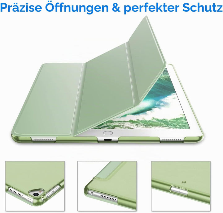 JETech Hülle für iPad Pro 12,9 (1. und 2. Generation, Modell 2015 und 2017), Schutzhülle mit Auto Sc