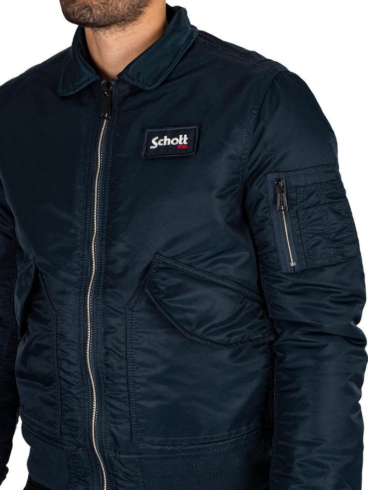 Schott NYC Unisex Bombers XS marine, XS marine