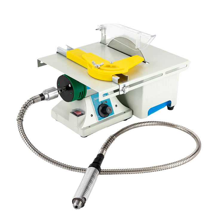 5-in-1 Poliermaschine Set für Schmuck Edelstein Stein 750W Elektrische Tischpolierer Poliermaschine,