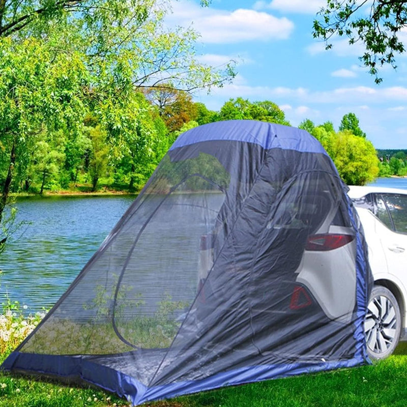 Serlium Camping-Auto-Zelt, Auto-Camping-Zelt, Markise, Verlängerungszelte, Regensicher, Doppellagig,