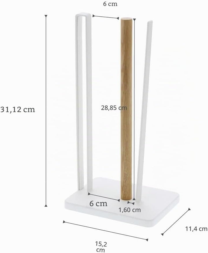 Paper towel holder - Tosca - white