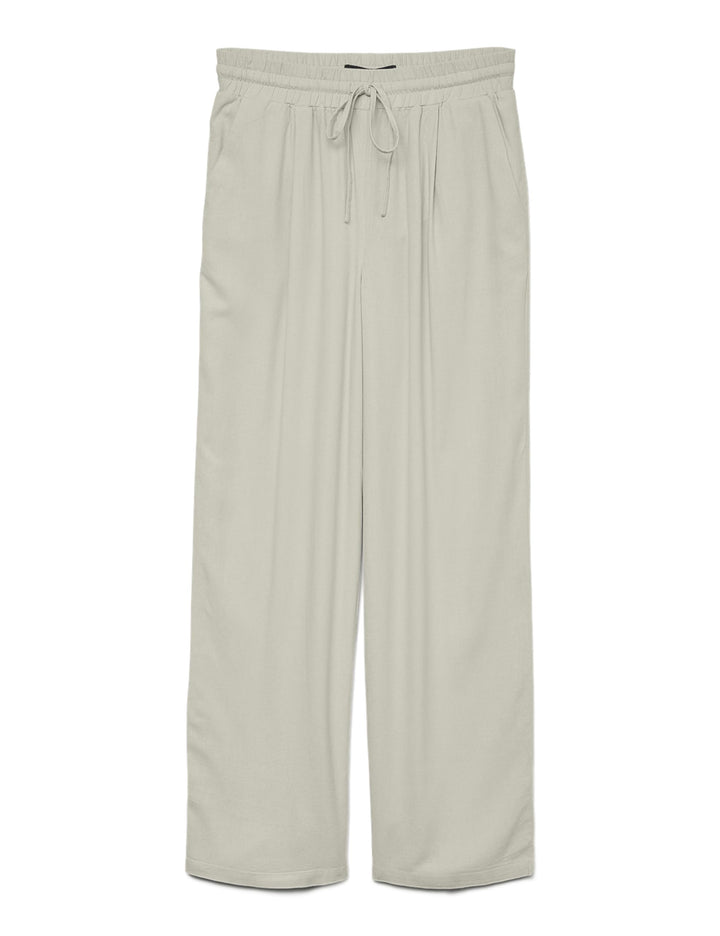 Vero Moda Female Hose mit weitem Beinschnitt VMJESMILO Mittlere Taille Hose XS Silver Lining, XS Sil