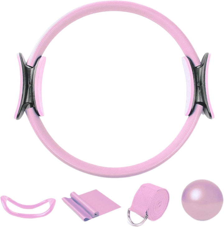 Pilates Ring Set, Pilates Essentials Kit Für Frauen, Pilate Ring Und Ball Set, Widerstandsbänder - 5