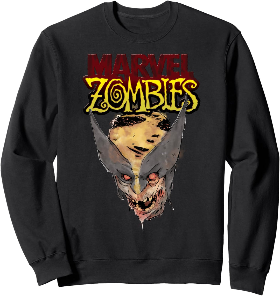 Marvel Zombies Wolverine Zombie Head Sweatshirt