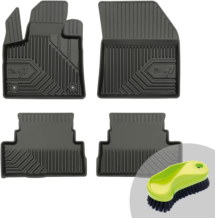 FROGUM No.77 Gummimatten Ganzjahresset von Auto Fussmatten Autofussmatten für Opel Grandland X ab 20